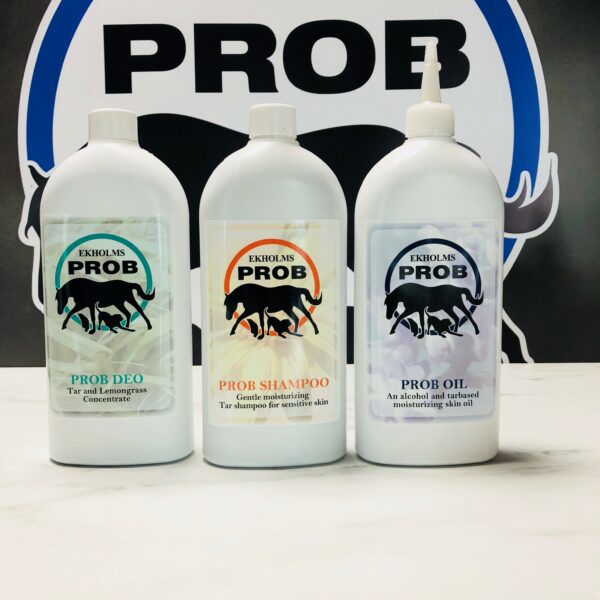 PROB PAKET ( DEO, TJÆRESHAMPOO, OLIE ) 500 ML